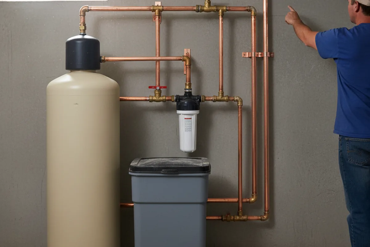 Whole-house water treatment system installed in North Zulch